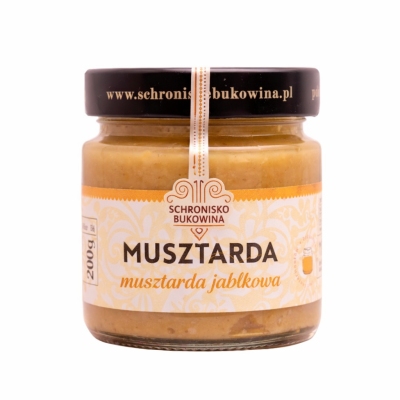 Musztarda jabłkowa 200g - Schronisko Bukowina
