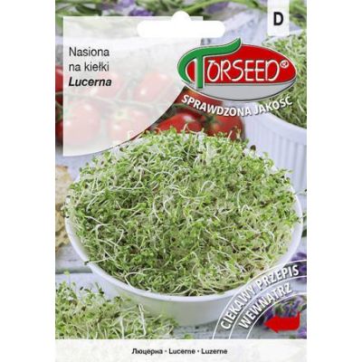 Lucerna, nasiona na kiełki 20g - Torseed
