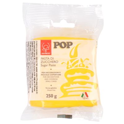 Masa cukrowa Masa cukrowa Pasta Di Zucchero Pop giallo Sole 250g - Modecor