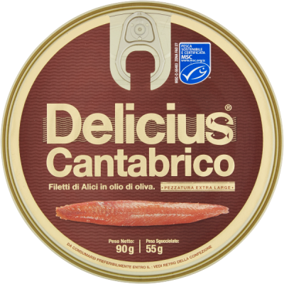 Sardele Alici del Cantabrico 90g - Delicius