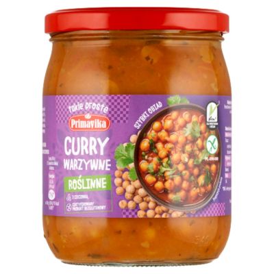 Curry warzywne roślinne 470g - Primavika