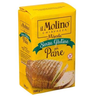 Mieszanka bezglutenowa na chleb Miscela Senza Glutine per Pane 500g - il Molino Chiavazza, Uszkodzone opakowanie, bez ubytku
