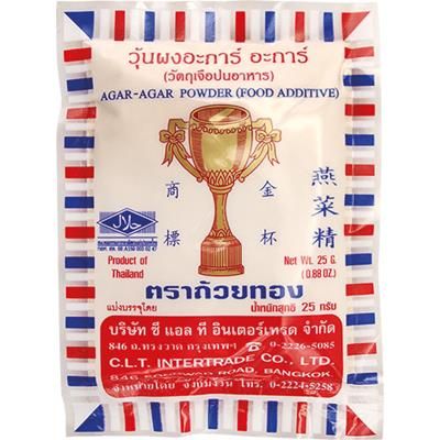 Substancja żelująca w proszku Agar Agar 25g - Golden Cup