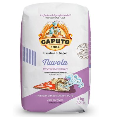 Mąka do pizzy nuvola 1kg - Caputo, Uszkodzone opakowanie, bez ubytku