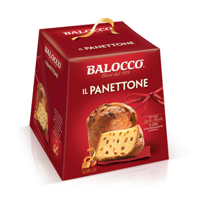 Babka drożdżowa z owocami kandyzowanymi il Panettone 750g - Balocco, Uszkodzone opakowanie, bez ubytku