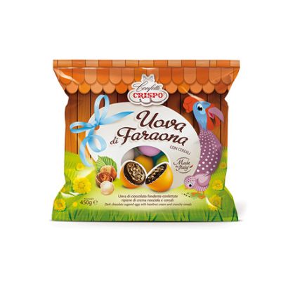 Jajeczka wielkanocne czekoladowe uovadi Faraona 450g - Crispo