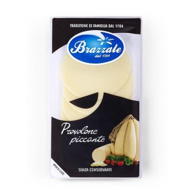 Ser w plastrach ostry provolone 80 g - Brazzale