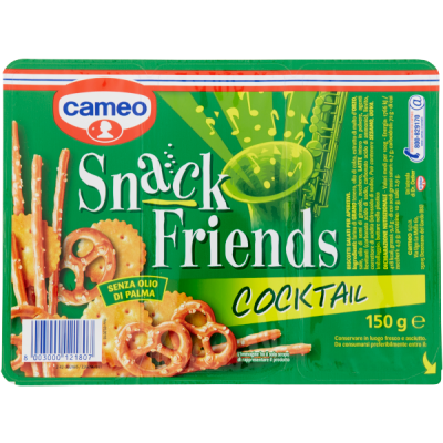 Przekąski precelki paluszki Snack Friends Cocktail 150g - Cameo