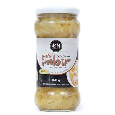 Imbir marynowany biały 360g - Asia Kitchen, Krótki termin