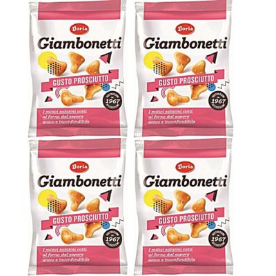 Precelki o smaku szynki prosciutto 4x40g - Doria