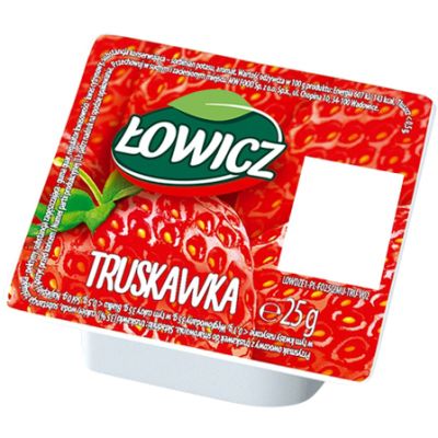 Dżem truskawkowy monoporcja 25g - Łowicz