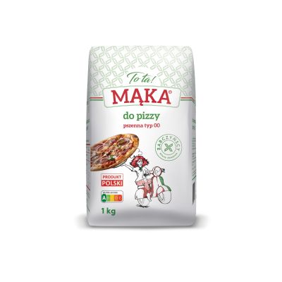Mąka pszenna na pizze typ 00 1kg - Tota