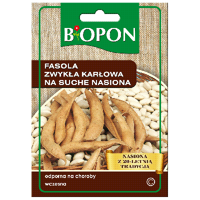 Biopon nasiona fasola zwykła karłowa aura 35g-Biopon