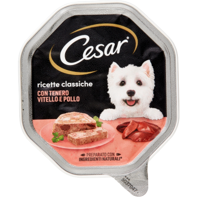 Karma dla psa Vitello e Pollo 150g - Cesar