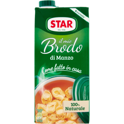 Rosół wołowy il mio Brodo di Manzo 1l - Star, opakowanie zgniecione