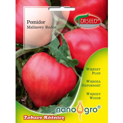 Nasiona Pomidor grunt.(karł.wiotkołod.) Malinowy Rodeo NANO- Torseed