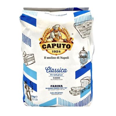 Mąka na pizzę Farina Classica Doppio 00 5 kg - Caputo, ubytek 0.1kg - uszkodzone opakowanie