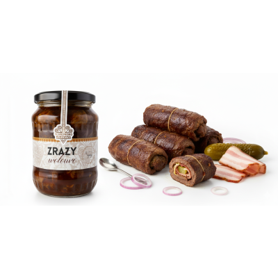 Zrazy wołowe 670 g - Schronisko Bukowina