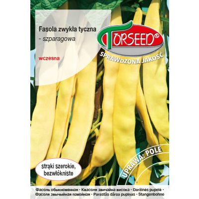 Nasiona Fasola tyczna szparagowa Goldmarie 10g - Torseed