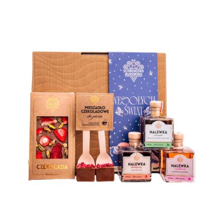Zestaw Prezentowy Nalewkowy Zimowy Wieczór