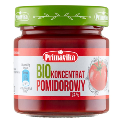 Bio koncentat pomidorowy 185g - Primavika