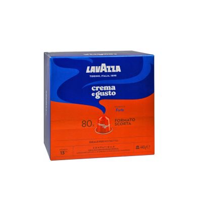 Kapsułki kawy Nespresso Crema&Gusto Forte 80szt - Lavazza