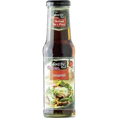 Olej sezamowy 100% 250ml - Exotic Food