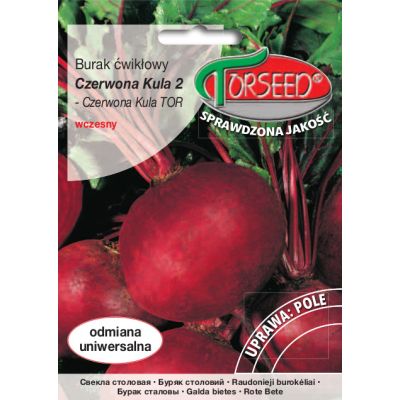 Nasiona Burak ćwikłowy Czerwona Kula 2 15g - Torseed