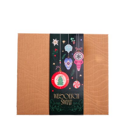Obwoluta na małe świąteczne pudełko