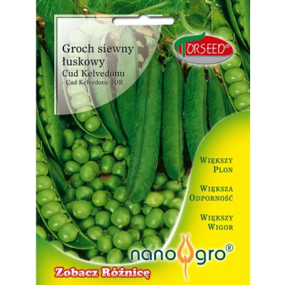 Nasiona Groch siewny łusk.o nas.pomar. Cud Kelvedonu NANO- Torseed