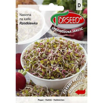 Rzodkiewka, nasiona na kiełki 250g - Torseed