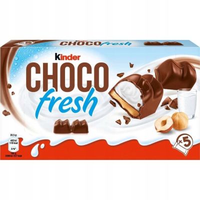 Batoniki Choco fresh 5szt 102,5g - Kinder