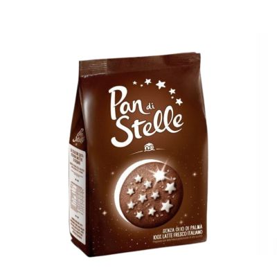 Ciastka czekoladowe z gwiazdkami 350g - Pan Di Stelle, Towar pokruszony