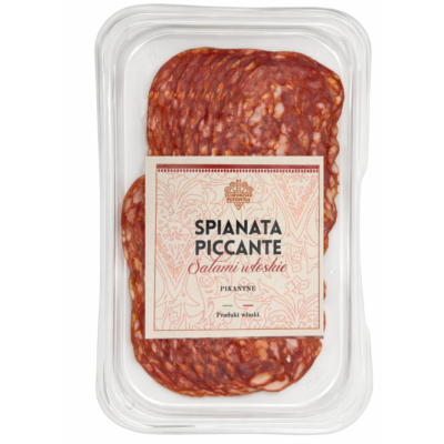 Salami Spianata Piccante 100g - Schronisko Bukowina
