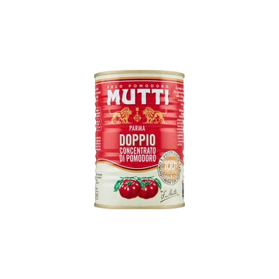 Koncentrat pomidorowy Doppio Concentrato di Pomodoro 400g - Mutti, opakowanie zgniecione