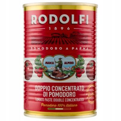 Koncentrat pomidorowy Doppio Concentrato 410g - Rodolfi