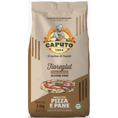 Mąka do pizzy Fioreglut gluten free 1kg- Caputo, Uszkodzone opakowanie, ubytek 0.05kg