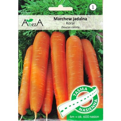 Nasiona Marchew jadalna Koral TAŚMA 10g - Torseed