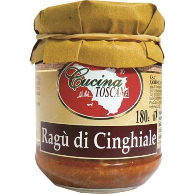 Cucina Toscana Sugo z Dzika Ragu Cinghiale 180g - Autentyczny Smak Toskanii