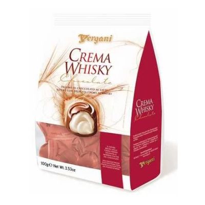 Czekoladki Praliny Crema Whisky 100g - Vergani Eleganckie Smaki