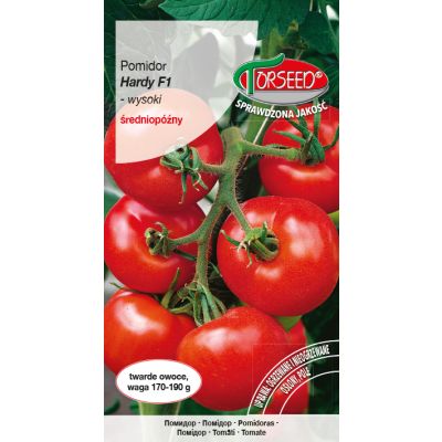 Nasiona Pomidor wysoki Hardy F1 0,1g - Torseed