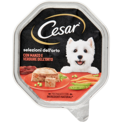 Karma dla psa Manzo e Verdure 150g - Cesar