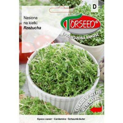 Rzeżucha, nasiona na kiełki 250g - Torseed duże opakowanie