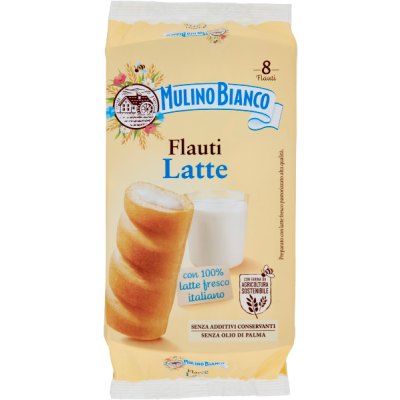 Ciastka z kremowym nadzieniem Flauti Latte 280g - Mulino Bianco, Krótki termin