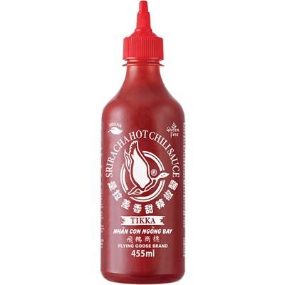 Sos chili Sriracha - Tikka (chilli 61%) 455ml - Flying Goose