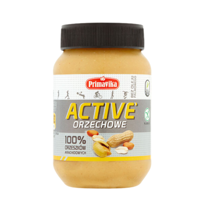 Active masło orzechowe 100% orzeszków arachidowych - Primavika