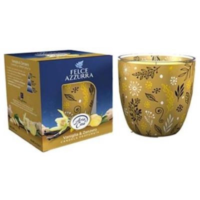 Świeca zapachowa Candela Bicchiere Vaniglia&Zenzero - Felce Azzurra