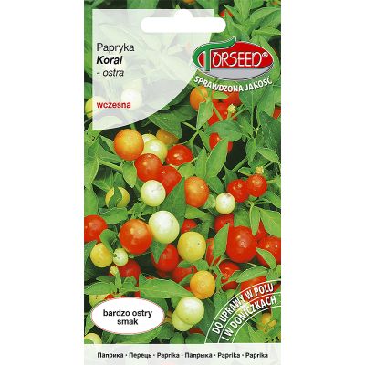 Nasiona Papryka ostra Koral 0,2g - Torseed