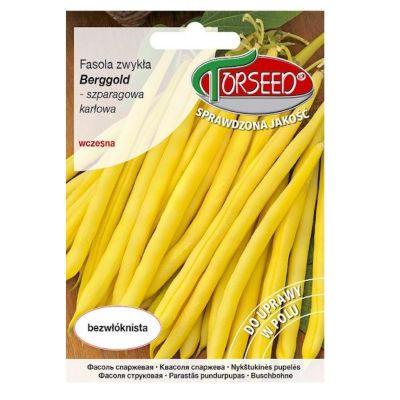 nasiona Fasola szparagowa karłowa żółta, Berggold 30g - Torseed