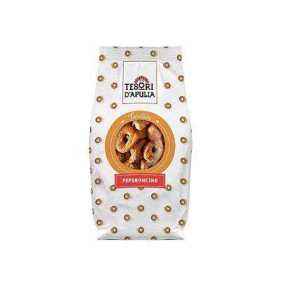 Tarallini al Peperoncino 200g - Tesori d'Apulia
